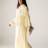 Seashell Top Butter Yellow - AB ESSENTIALS