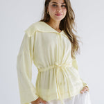 Seashell Top Butter Yellow - AB ESSENTIALS