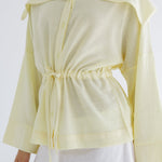 Seashell Top Butter Yellow - AB ESSENTIALS