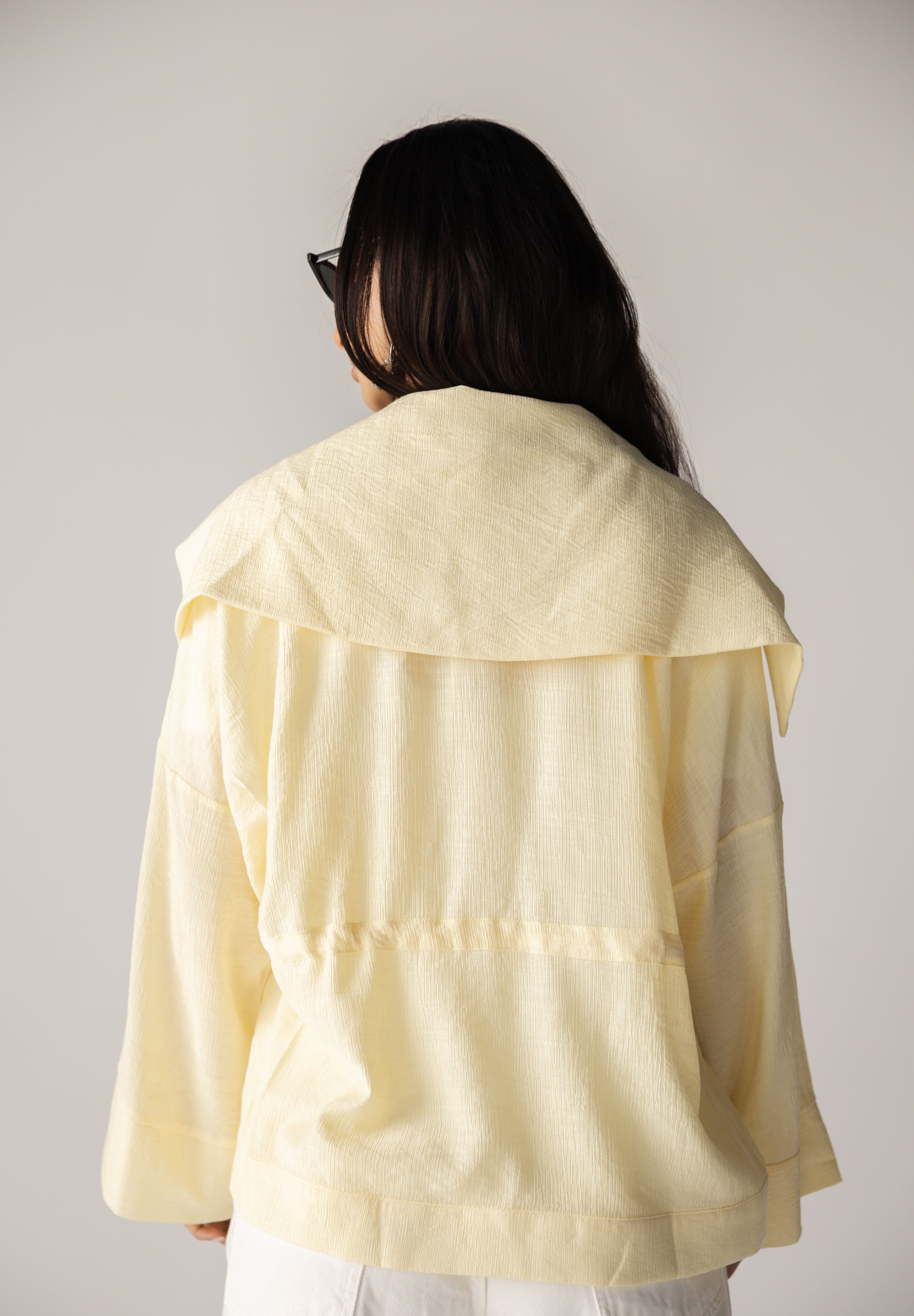 Seashell Top Butter Yellow - AB ESSENTIALS