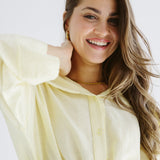 Seashell Top Butter Yellow - AB ESSENTIALS