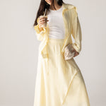 Seashell Top Butter Yellow - AB ESSENTIALS