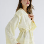 Seashell Top Butter Yellow - AB ESSENTIALS