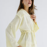 Seashell Top Butter Yellow - AB ESSENTIALS