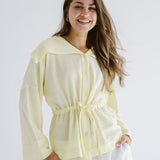 Seashell Top Butter Yellow - AB ESSENTIALS