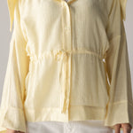 Seashell Top Butter Yellow - AB ESSENTIALS