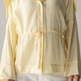 Seashell Top Butter Yellow - AB ESSENTIALS