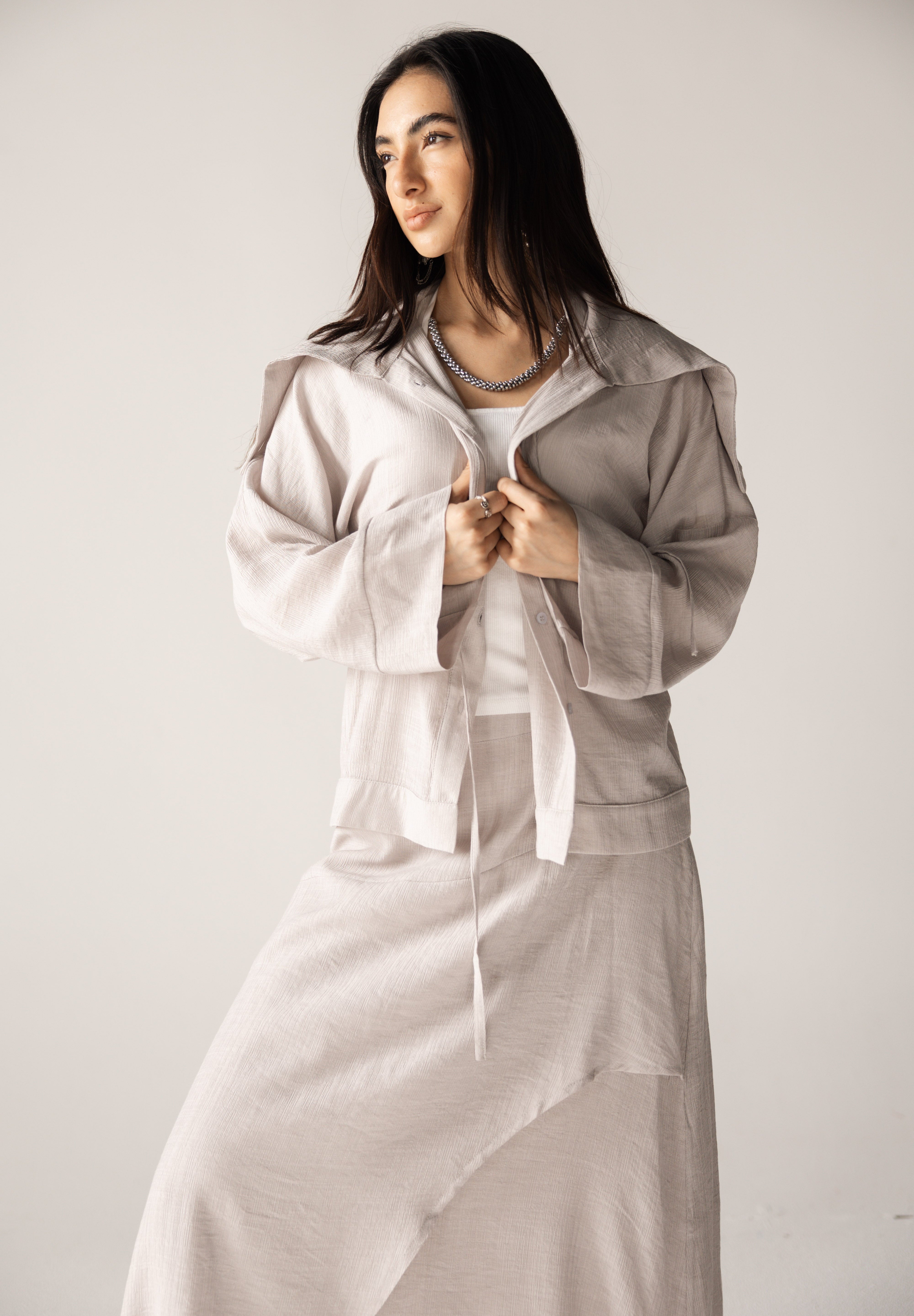 Seashell Top Silver - AB ESSENTIALS