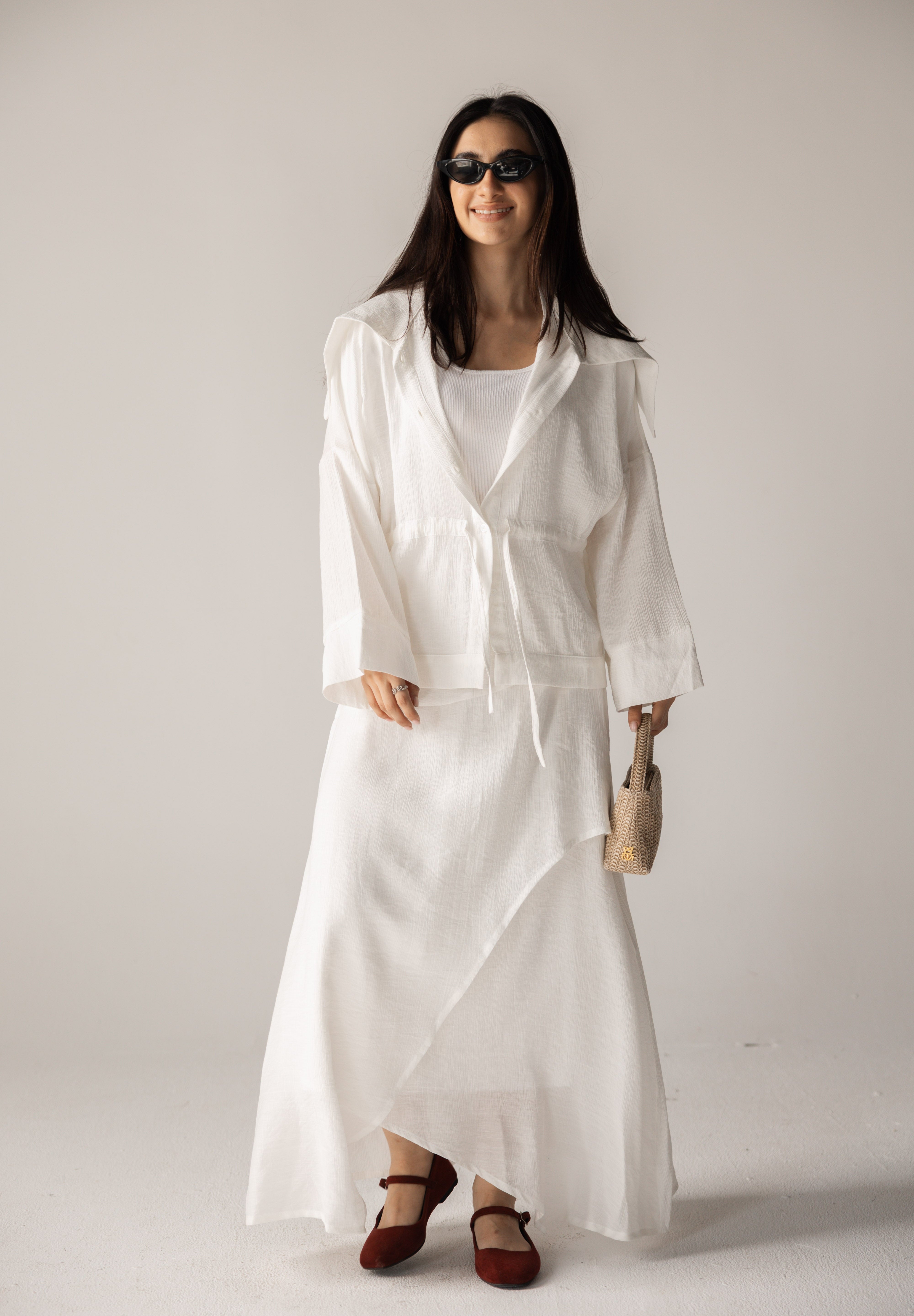 Seashell Top White - AB ESSENTIALS
