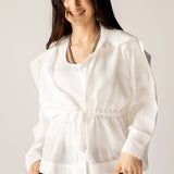 Seashell Top White - AB ESSENTIALS