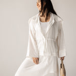 Seashell Top White - AB ESSENTIALS