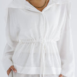 Seashell Top White - AB ESSENTIALS