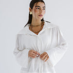 Seashell Top White - AB ESSENTIALS