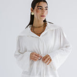 Seashell Top White - AB ESSENTIALS