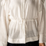 Seashell Top White - AB ESSENTIALS