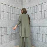 Serena Set Olive - AB ESSENTIALS