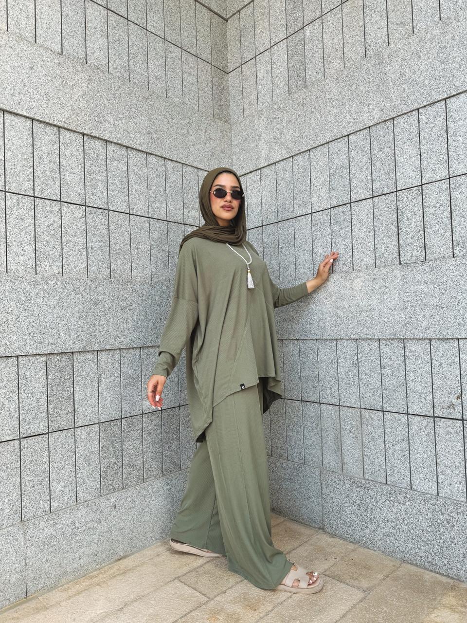 Serena Set Olive - AB ESSENTIALS