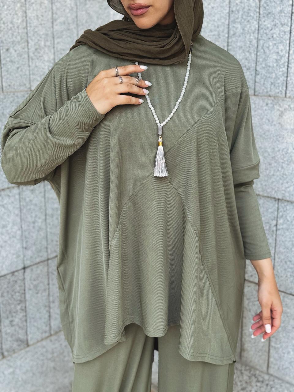 Serena Set Olive - AB ESSENTIALS