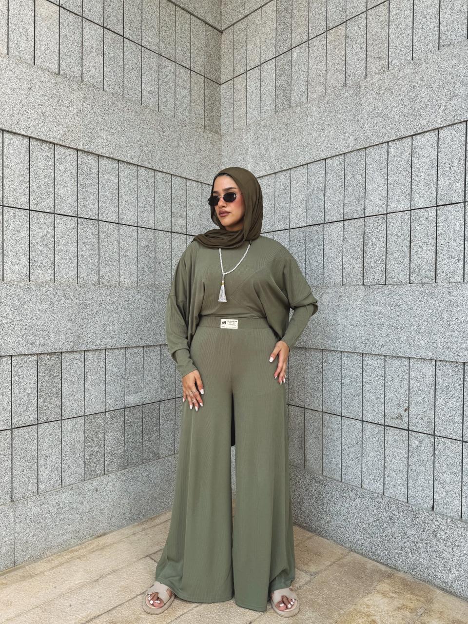 Serena Set Olive - AB ESSENTIALS