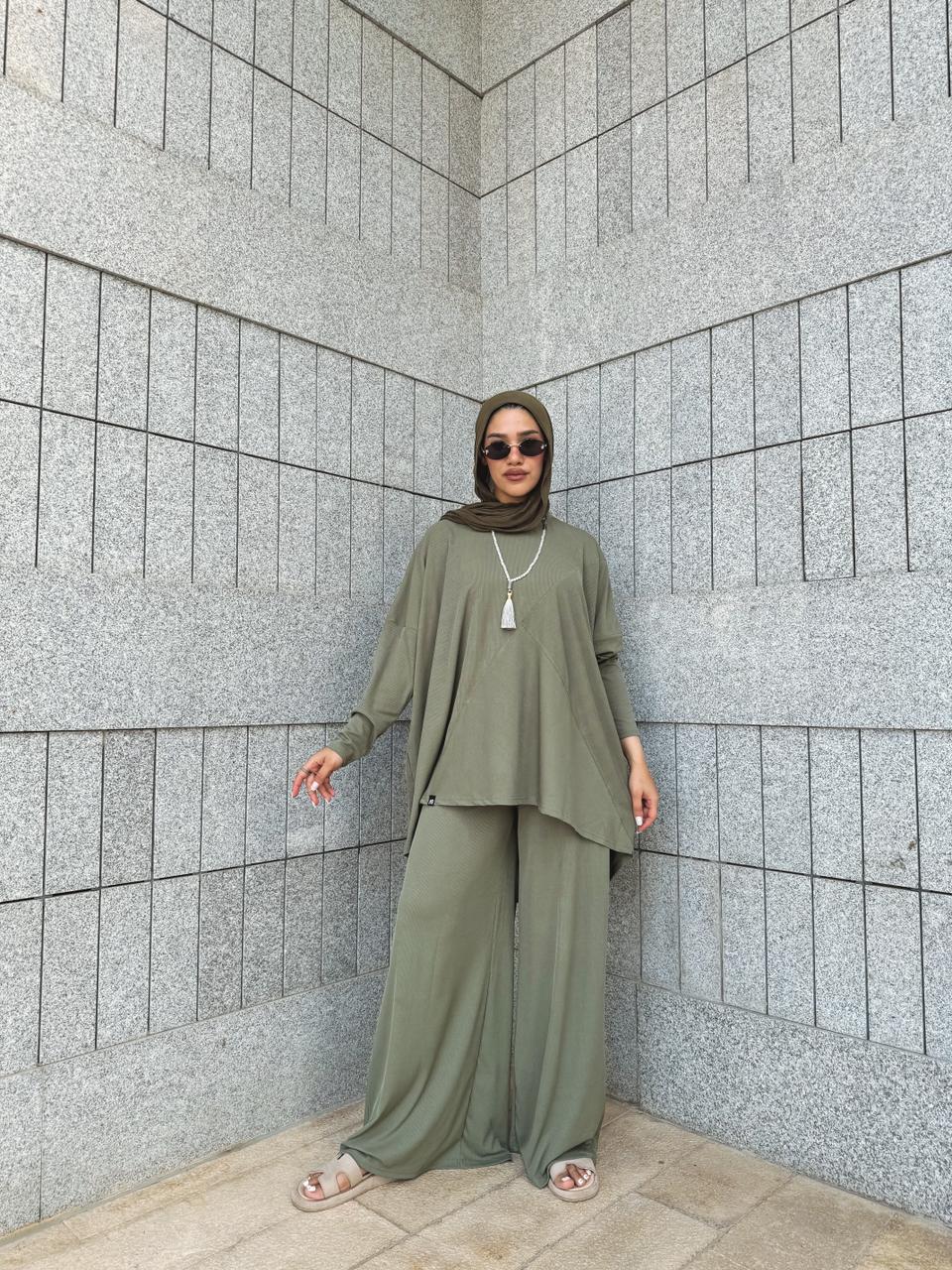 Serena Set Olive - AB ESSENTIALS