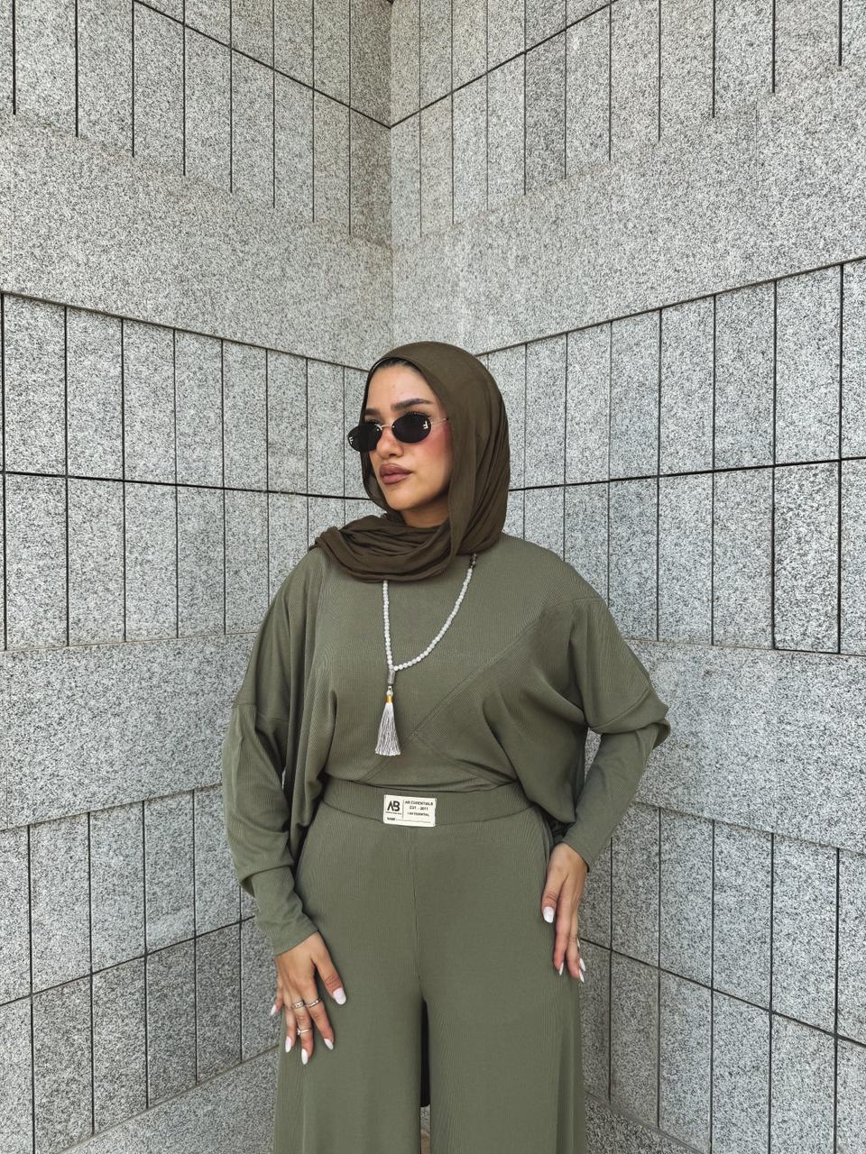 Serena Set Olive - AB ESSENTIALS