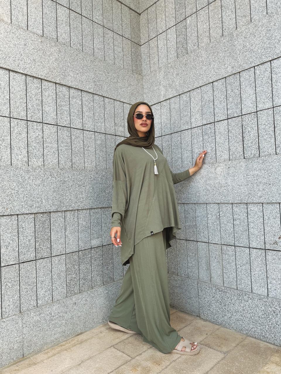 Serena Set Olive - AB ESSENTIALS