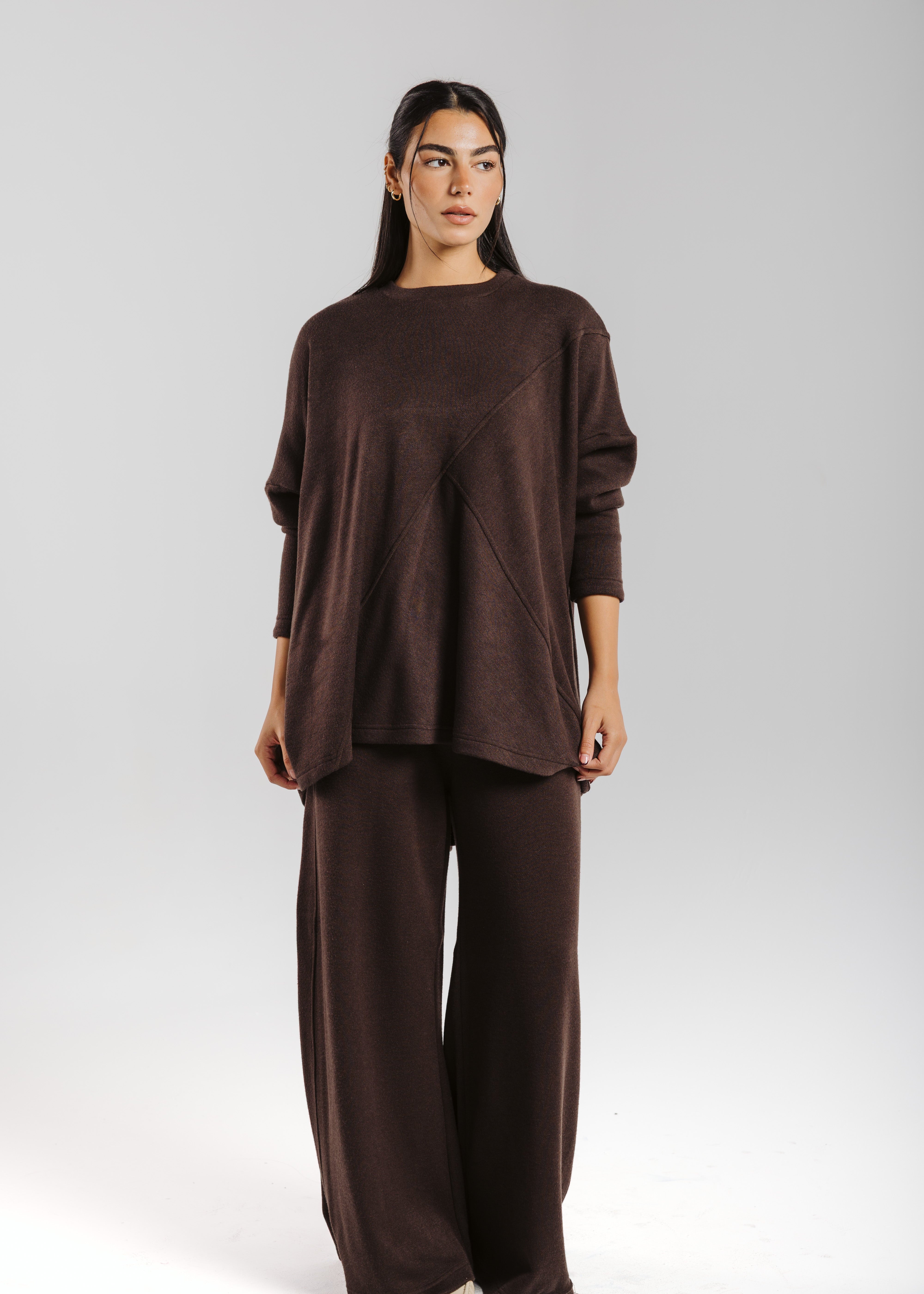 Serena Trico Set Brown - AB ESSENTIALS
