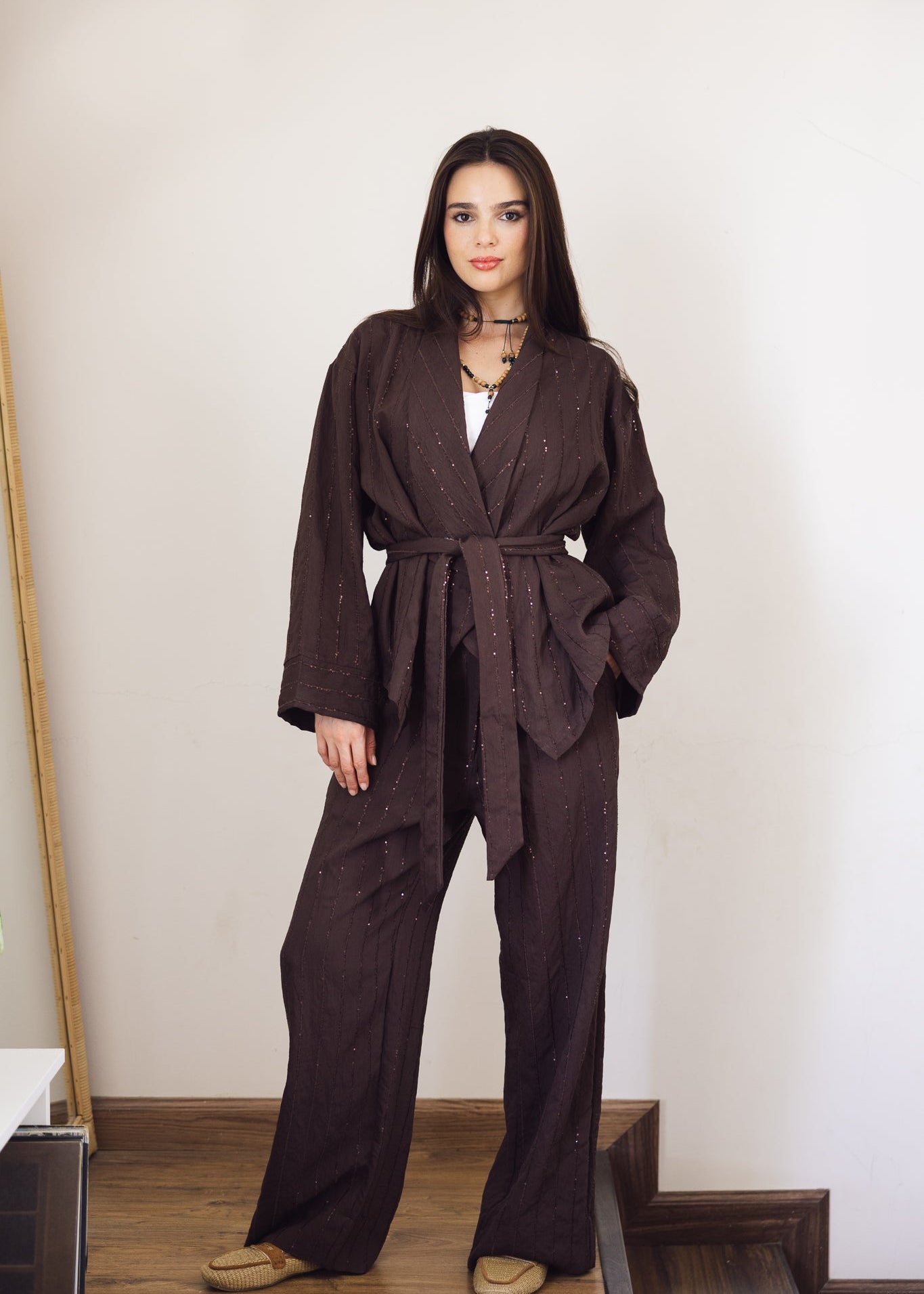 Shine On Set Brown - AB ESSENTIALS