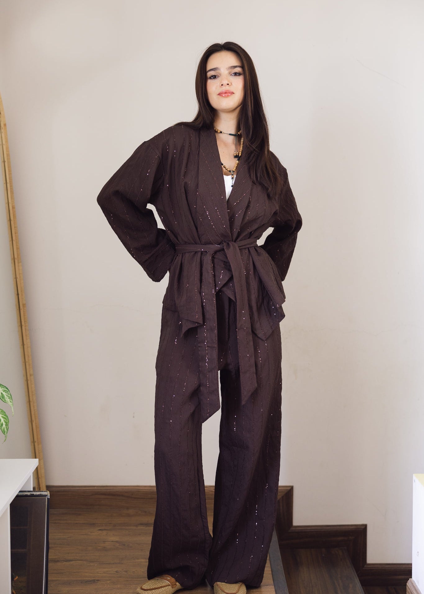 Shine On Set Brown - AB ESSENTIALS