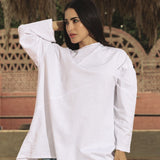 Sided Tee White - AB ESSENTIALS