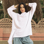 Sided Tee White - AB ESSENTIALS