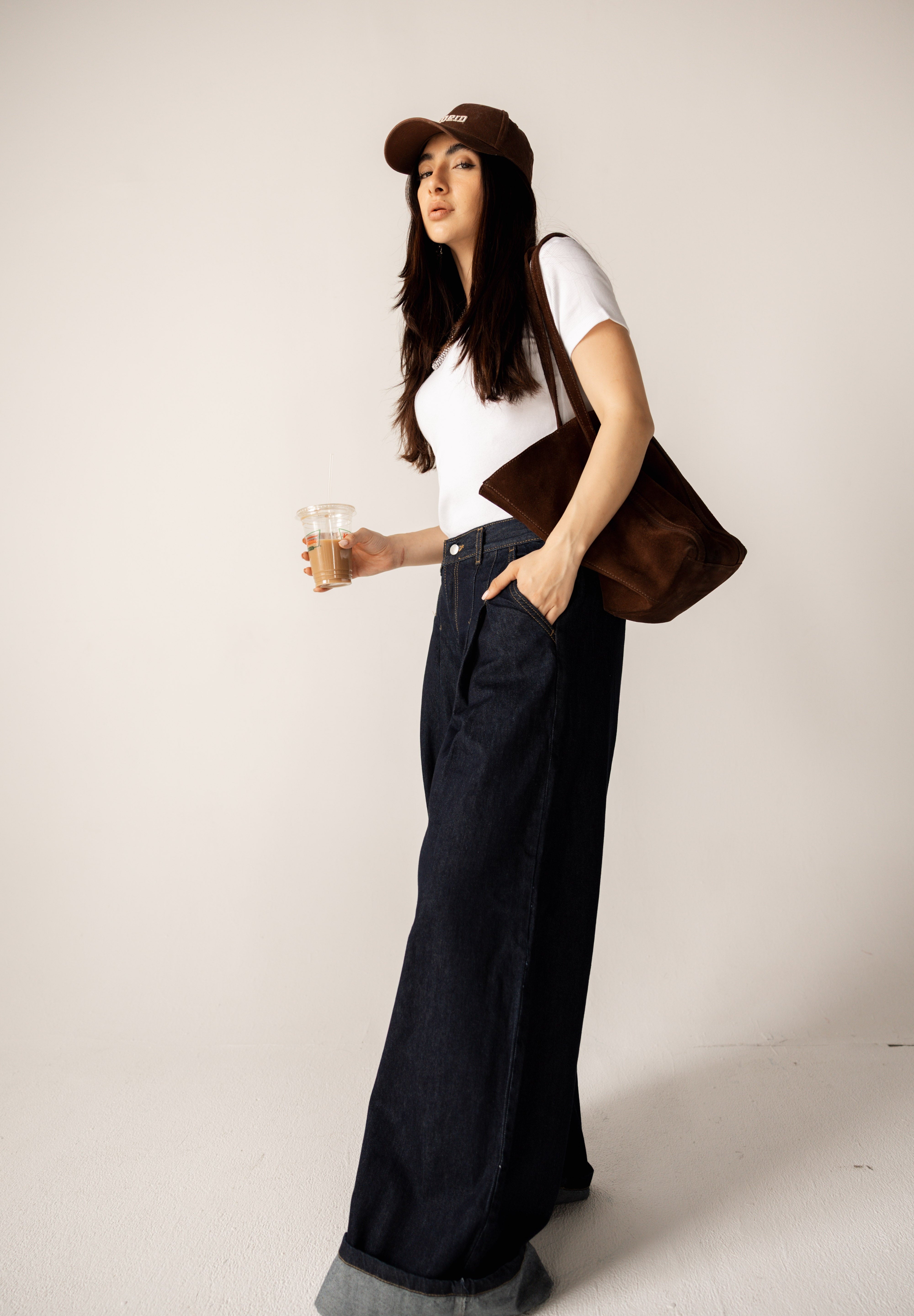 So In Denim Pants Dark Blue - AB ESSENTIALS