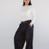 So In Denim Pants Dark Blue - AB ESSENTIALS
