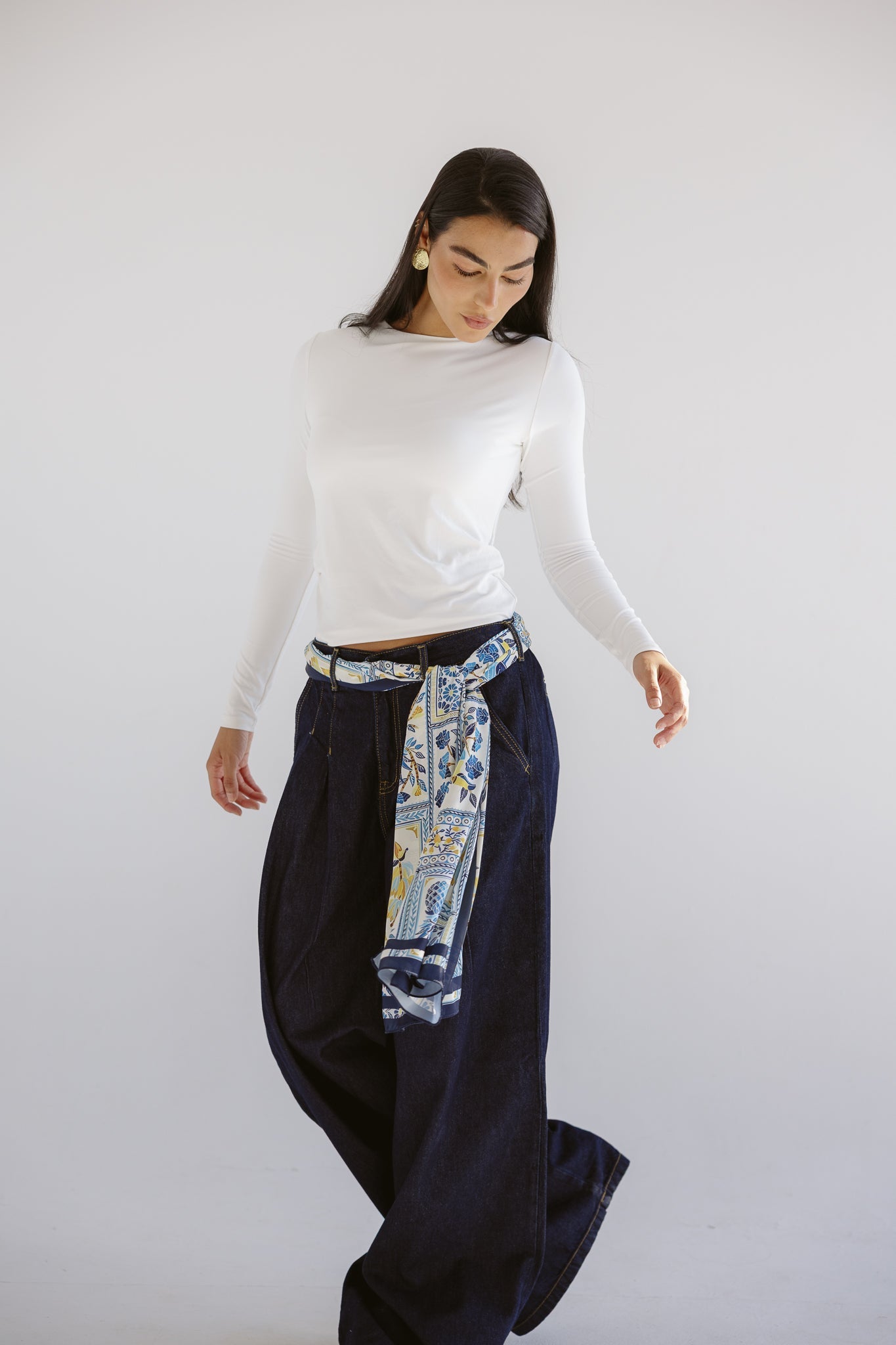 So In Denim Pants Dark Blue - AB ESSENTIALS