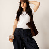 So In Denim Pants Dark Blue - AB ESSENTIALS