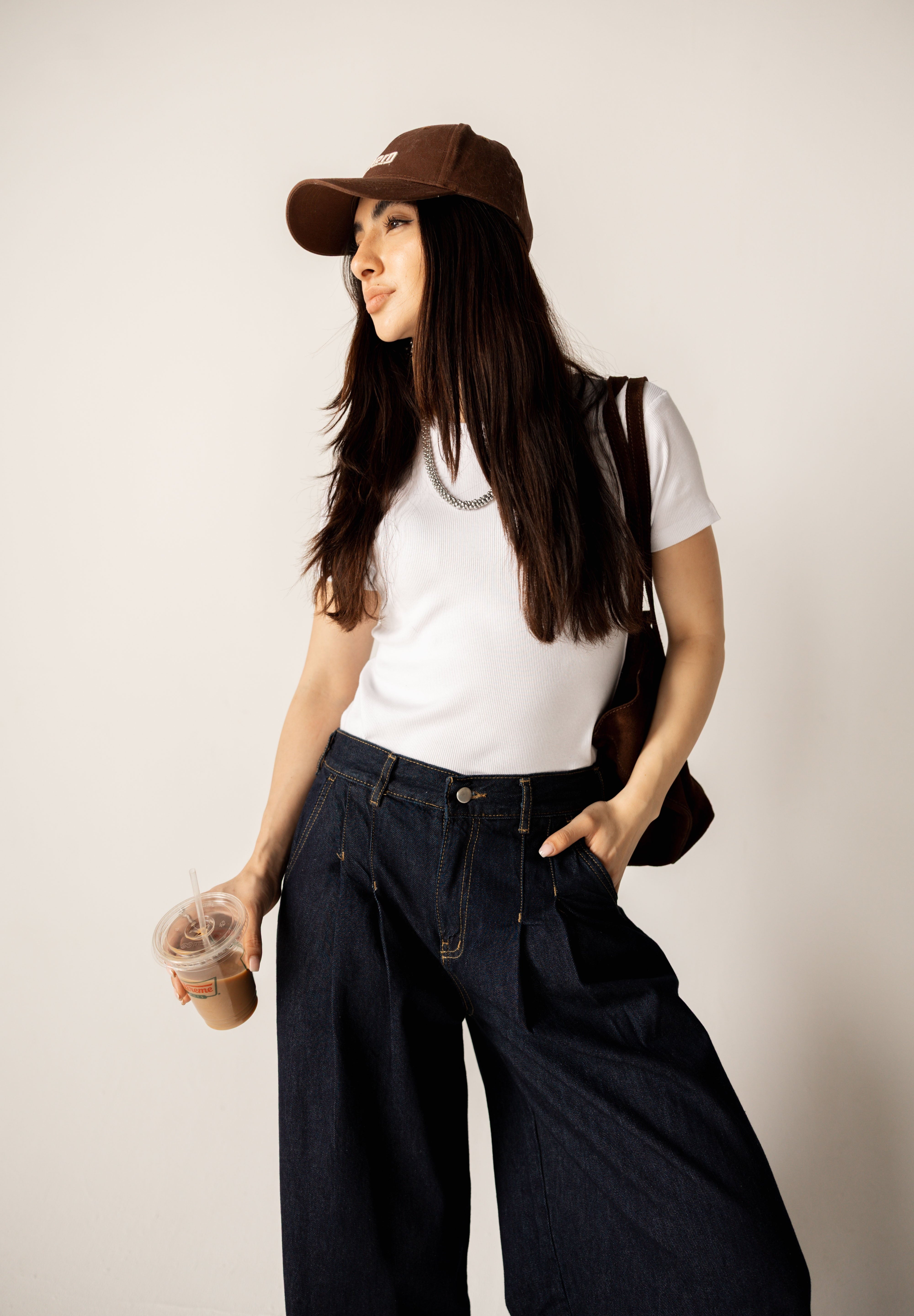 So In Denim Pants Dark Blue - AB ESSENTIALS