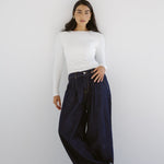 So In Denim Pants Dark Blue - AB ESSENTIALS