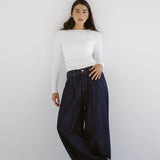 So In Denim Pants Dark Blue - AB ESSENTIALS
