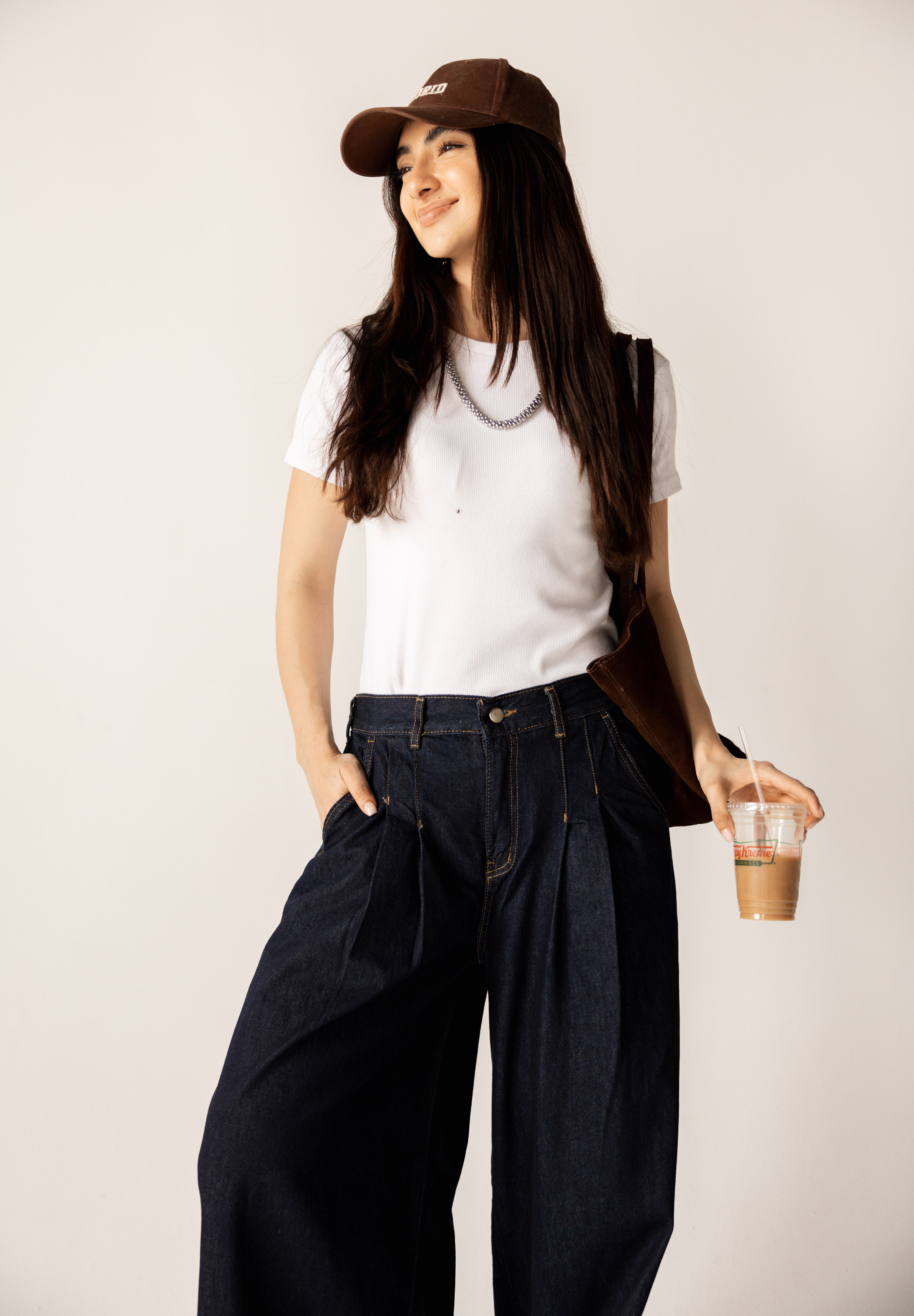 So In Denim Pants Dark Blue - AB ESSENTIALS