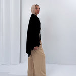 Sola Linen Shirt Black - AB ESSENTIALS