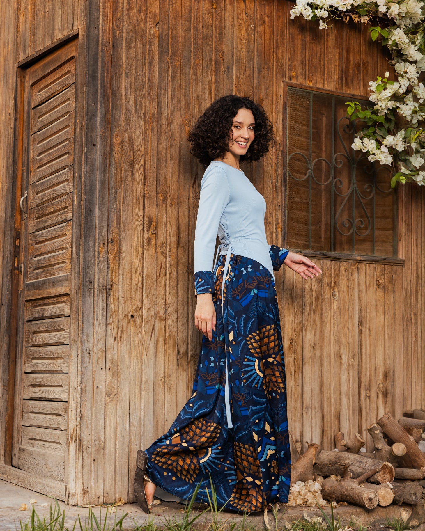 Solea Dress Blue - AB ESSENTIALS