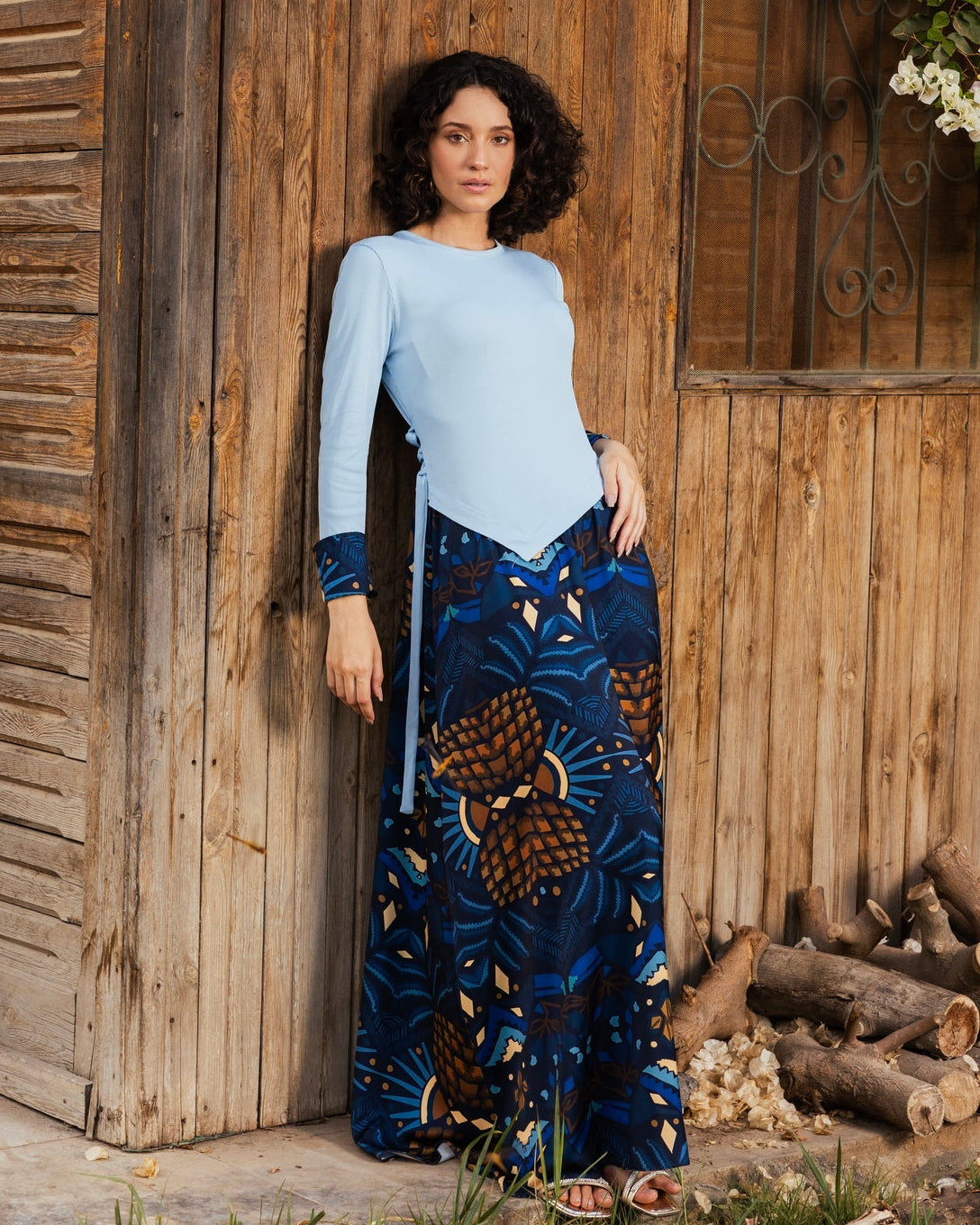 Solea Dress Blue - AB ESSENTIALS