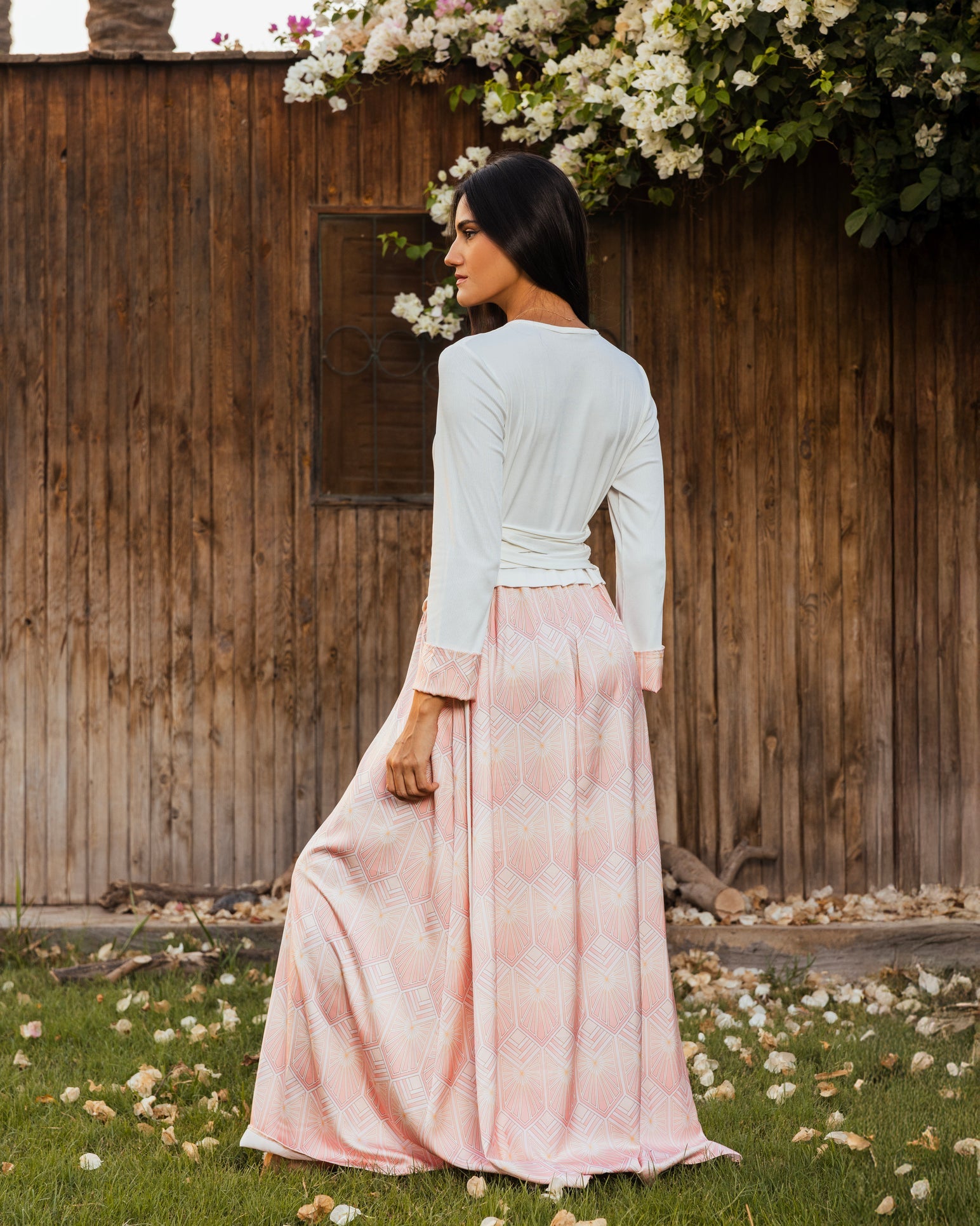 Solea Dress Rose - AB ESSENTIALS