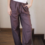 Soleil Linen Pants Brown - AB ESSENTIALS