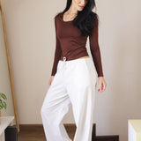 Soleil Linen Pants Off White - AB ESSENTIALS