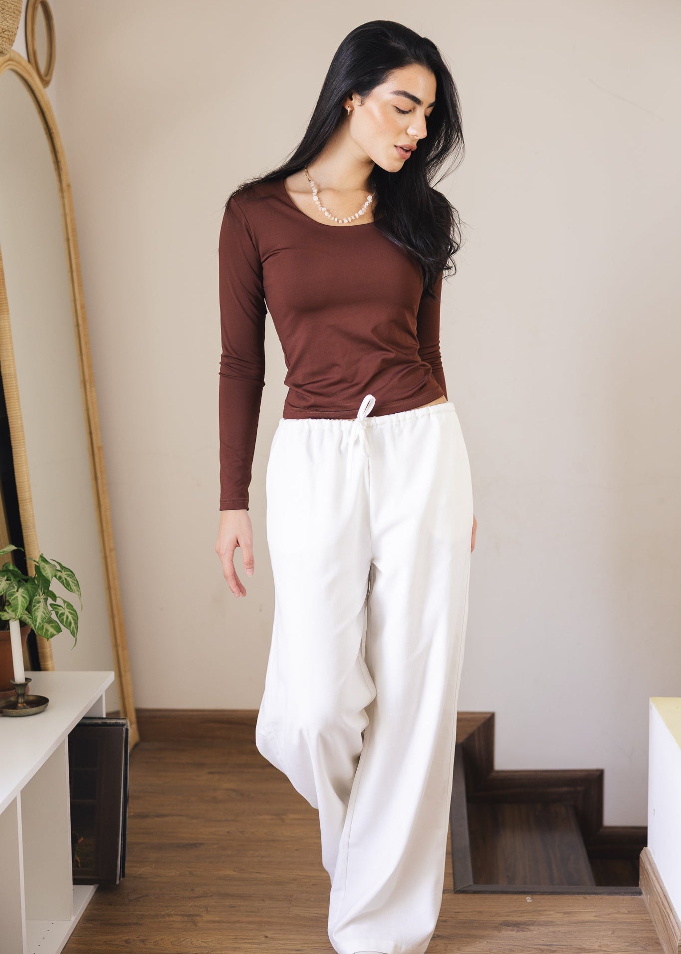 Soleil Linen Pants Off White - AB ESSENTIALS