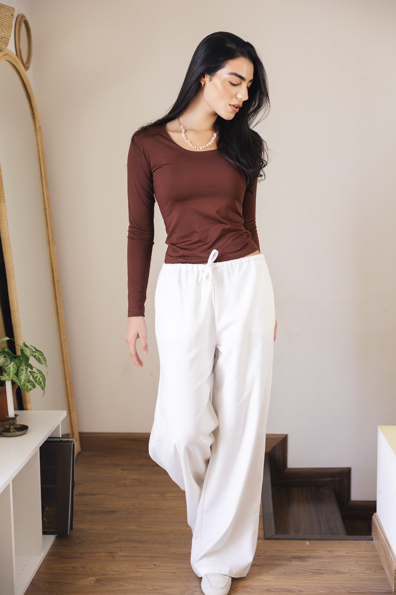 Soleil Linen Pants Off White - AB ESSENTIALS