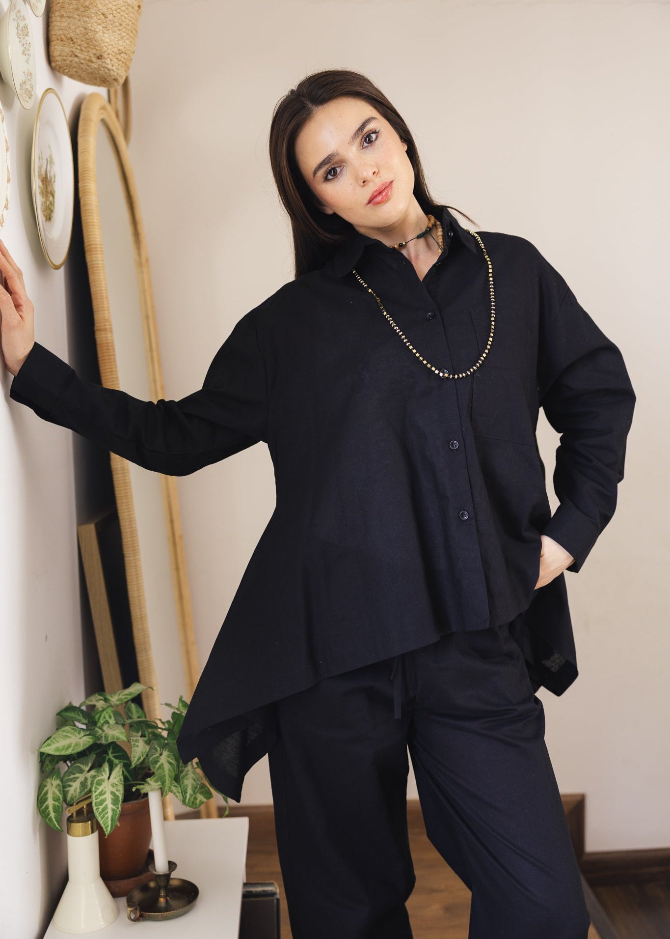Soleil Top Black - AB ESSENTIALS