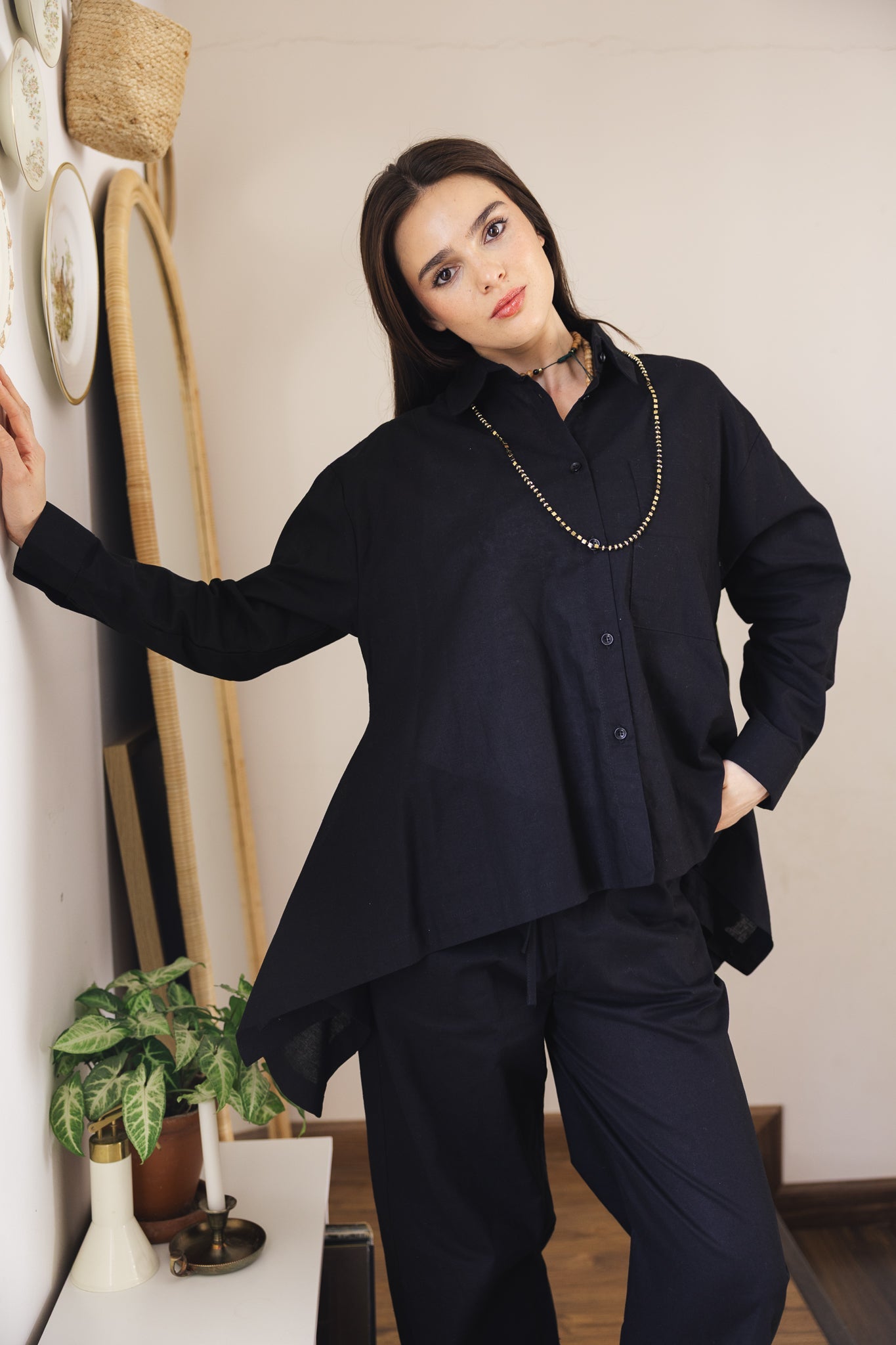 Soleil Top Black - AB ESSENTIALS