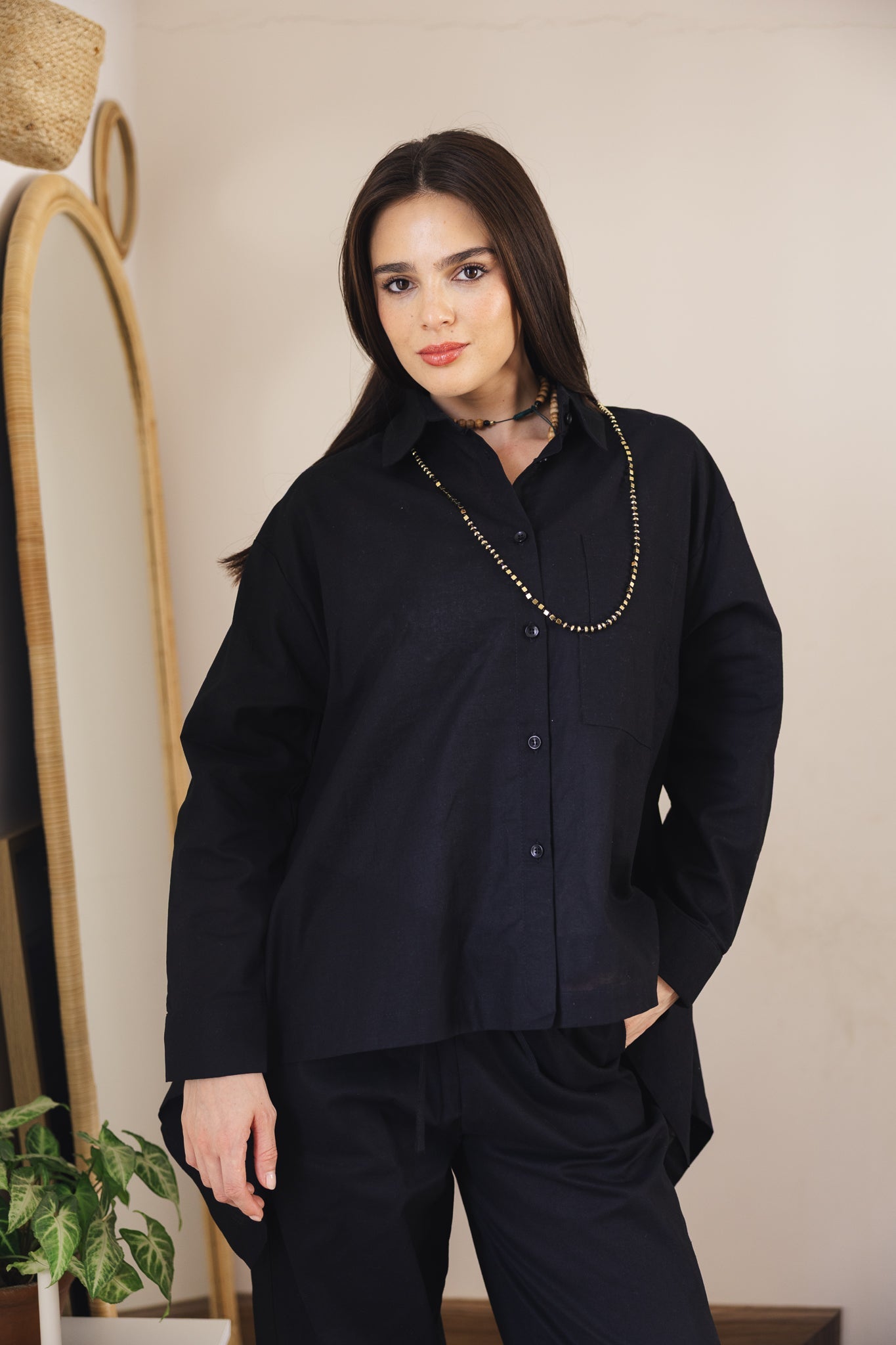 Soleil Top Black - AB ESSENTIALS